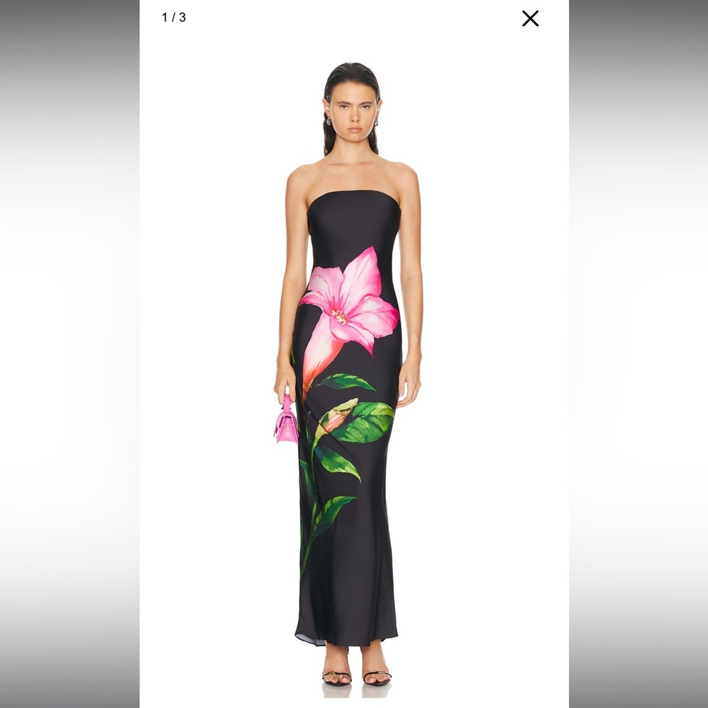 Rococo sand bryn maxi tube strapless dress